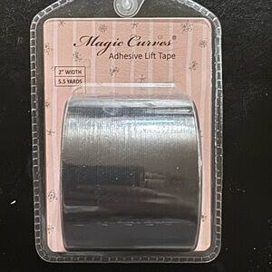 NIB Magic Curves Adhesive Tape Black 2” wide
